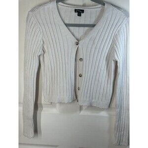 Art Class Crop Shrug Sweater Juniors XXL 16/18 Long Sleeves Cottage Core Academi